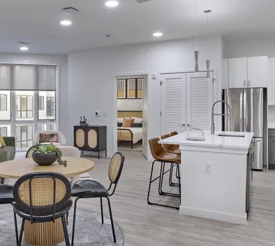 Ora Kitchen and Living Area