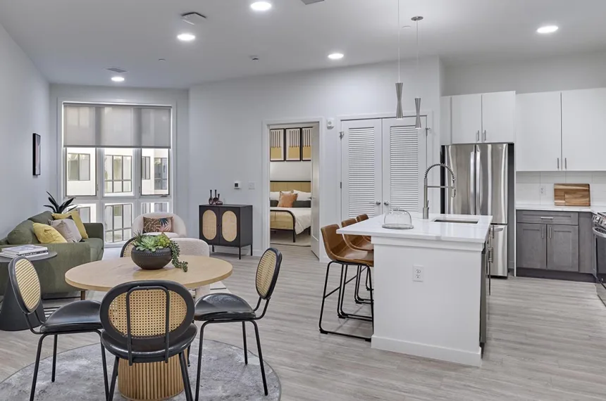 Ora Kitchen and Living Area