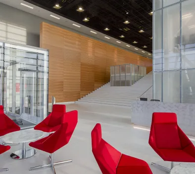 Rutgers Business School Communal Area