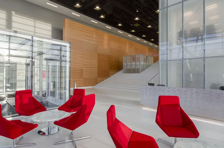 Rutgers Business School Communal Area