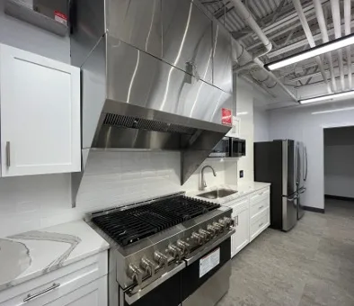 Kitchen at JSDD Foundation